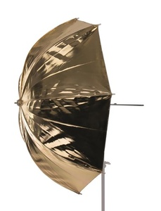 Reflector Umbrella  RS-112 white/gold Ø112/128cm