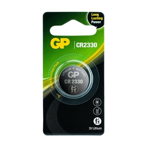 CR2330 GP Lithium knoopcel 3V 1 stuk