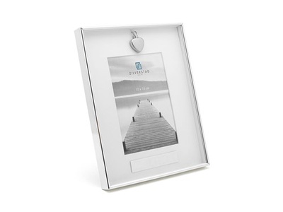 Memory Fotolijst met ashouder, 10x15 cm, zilver
