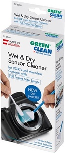 Green Clean Sensor Cleaner Wet Foam & Dry Sweeper Full Frame