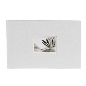 UniTex Book Bound Album Screwed 19x14 cm white
