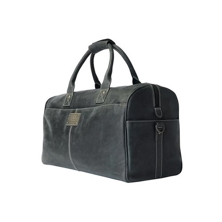 Trafalgar Leather Travel Bag Vintage Black