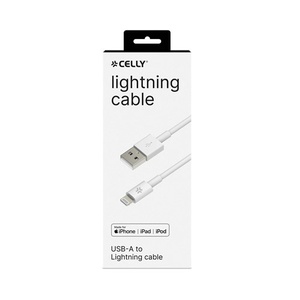 1 meter kabel Lightning (wit) met licentie apple