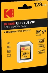 Kodak SD 128GB UHS-I U1 V10 Premium