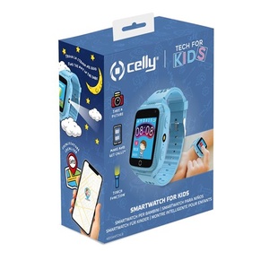 SMARTWATCH voor kinderen Blauw (incl. GPS)