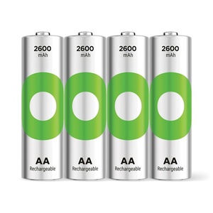 AA batterij Oplaadbaar GP NiMH 2600 mAh RECYKO 1,2V 4 stuks