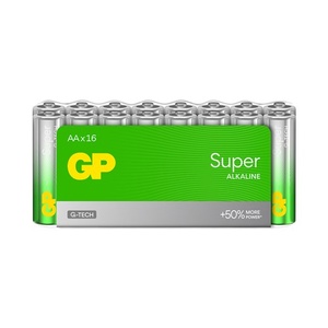 AA batterij GP Alkaline Super 1,5V 16 stuks