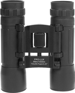 PRO-LUX Pocket binocular 10x25 black