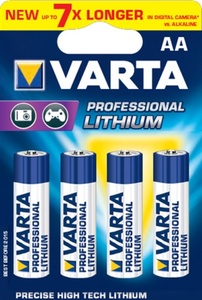 Varta 6106 Lithium AA blister 4