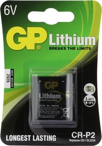 CRP2 batterij GP Lithium 1 stuk