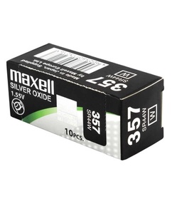Maxell Horloge batterij 357 - SR44W - 1PC EU MF - High Drain