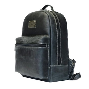 Trafalgar Leather Backpack I Vintage Black