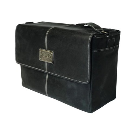 Trafalgar Leather Full Frame Bag Vintage Black