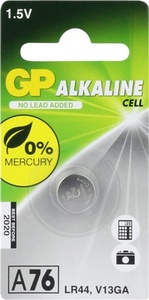 76A GP Alkaline knoopcel 1,5V 1 stuk