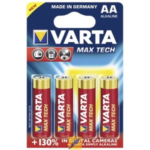 Varta Max-tech Alkaline 4706/AA blister 4