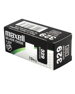 Maxell Horloge batterij 329 - SR731SW - 1PC EU MF - Low Drai