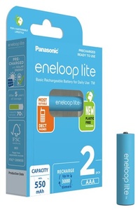 Eneloop lite AAA 550 mAh blister 2