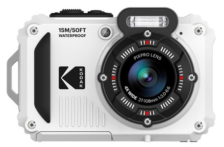 Kodak Waterproof WPZ2, 4x ZOOM, WiFi, Wit
