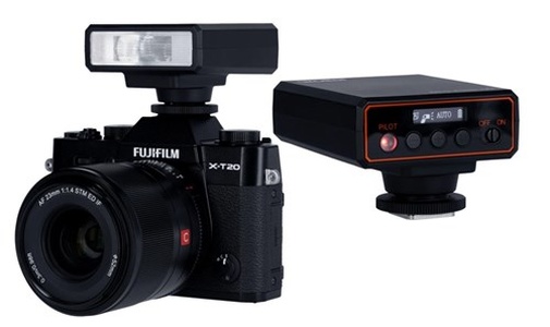 Mini flitser incl. accu