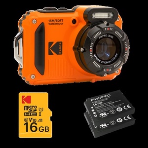 WPZ 2 oranje KIT, incl. 2 accu's & SD kaart