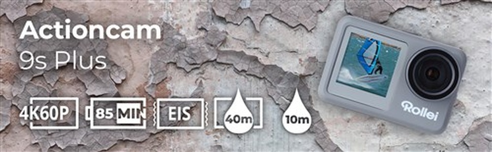 Rollei Actioncam 9S Plus incl. accessoires