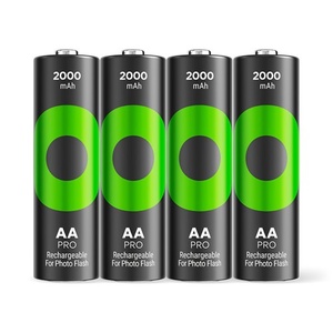 AA batterij Oplaadbaar GP PRO Photoflash 2000 mAh 1,2V 4 stu