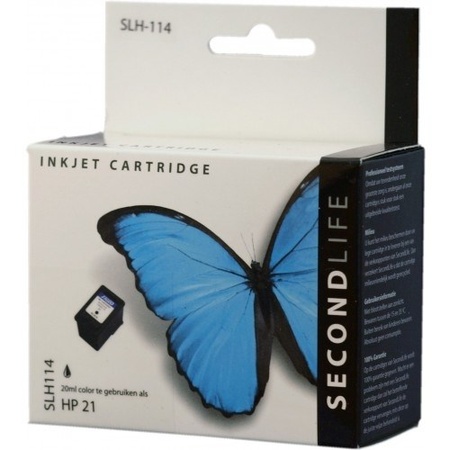 SecondLife - HP 301 XL Black
