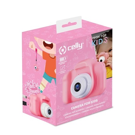 Kindercamera voor foto & video, 3MP, 2.0", roze