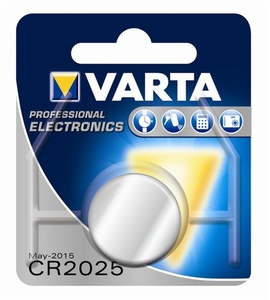 Varta Lithium CR2025 blister 1