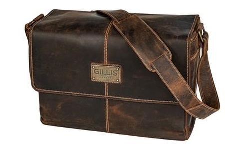 Trafalgar Leather Full Frame Bag Vintage Brown