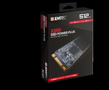 Emtec SSD M.2 Sata X250 512GB Intern