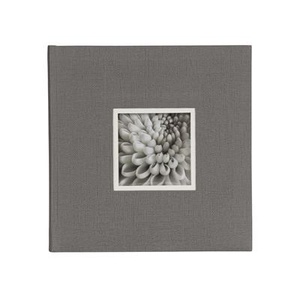 UniTex Book Bound Album 23x24 cm grey