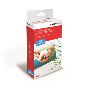 Cartridge for Agfa Moment 4*6; 40 sheets