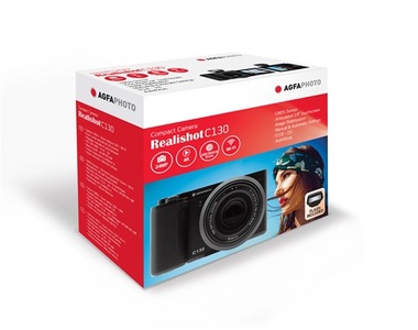 AgfaPhoto Compact Cam C130 10x Opt. Zoom, kantelbaar scherm