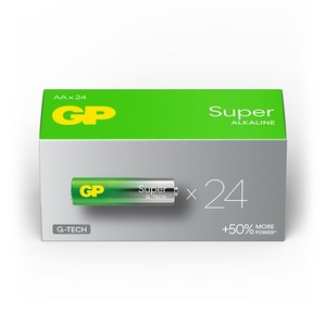 AA batterij GP Alkaline Super 1,5V 24 stuks