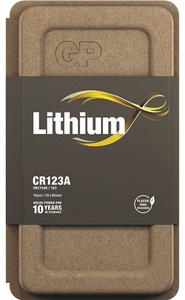 CR123A batterij GP Lithium 10 stuks