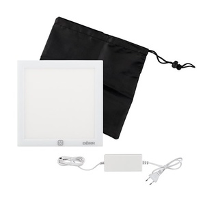 LED Light Tablet Ultra Slim LT-3838 white with AC Adapter