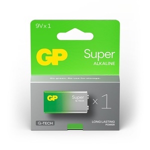 9V batterij GP Alkaline Super 9V 1 stuk