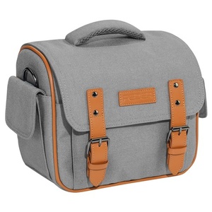 PEDEA Camera Tas XL VINTAGE PRO, grijs