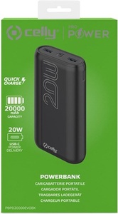 POWERBANK PD20W 20.000 EVO zwart