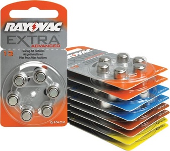 RayOVac Hear-aidbattery Extra A13 Dial6