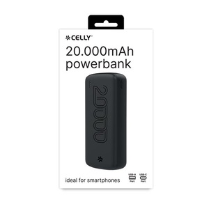 POWERBANK 20.000MAH 10W ZWART