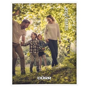 Silver Star Metal Frame Roma 13x18 white