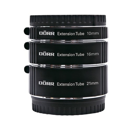 Dörr Extension Tube Kit (10, 16, 21mm) Olympus/Panasonic MFT