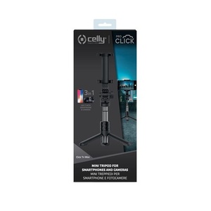 celly MINI 3 in 1 TRIPOD BK