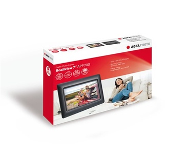 7 inch Digitale fotolijst zwart