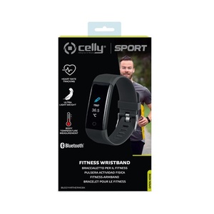 FITNESS TRACKER HR THERMO zwart
