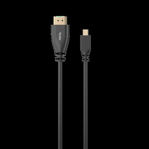 Micro HDMI 2.0 to HDMI 2.0 Cable 1.8 m