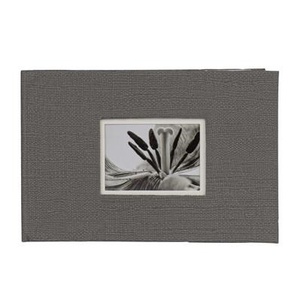 UniTex Slip-In Album Hardcover 40 10x15 cm grey
