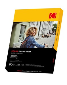 KODAK Foto papier - 50 veflen (A4) - Glossy finish - 230 g